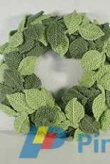 Frankie’s Knitted Stuff - Springtime Wreath Leaves - Free