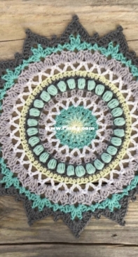 hobbii - Camilla Lindberg - Sunflower mandala - Dutch - Free