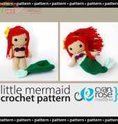 Cyan Rose Creations - Roseberry Arts - Rose San - Little mermaid