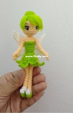 Tinkerbell or Fairy Amigurumi - English or Turkish