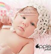 Crochet by Jennifer- Jennifer Dougherty- Chantilly Baby Bonnet