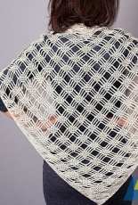 Expression Fiber Arts - Kristina Smiley - Misty Morning Triangle Shawl