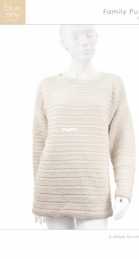 Family Pullover - Leslie Scanlon - Blue Sky Alpacas