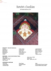 Painting-Plum Purdy Design-Santas Cookies-Free Pattern