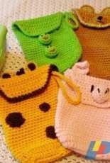 Sandys Cape Cod Originals - Sandy Powers - 162 -Animal Diaper Clutches