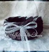 Crocheted basket