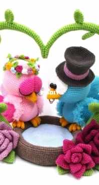 Dinegurumi - Sandra Haupt - Bird Wedding
