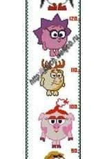 Смешарики - Smeshariki- Kikoriki - Gogoriki Height Chart XSD