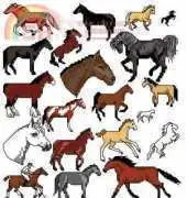 Jeanette Crews Designs 0458 One Night Sleepers - 43 horses