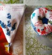 Biscornu and scissor