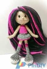 Tatiana Rodriguez Pink Crochet Designs- Rosie Doll