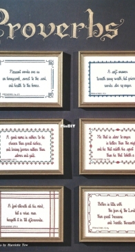 Hutspot House Leaflet 20 - Proverbs by Harriette Tew