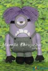 Mamae Corujinha - Evil Minion - Soft Doll - Portuguese