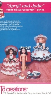 td Creations - Apryll and Jodie Toilet Paper Cover Girl Series