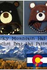 Rocky Mountain Hat Co - Carolyn Hein - Crochet Bear Hat Pattern