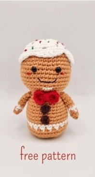 Mes Mignonneries - Gretel the gingerbread man - Free