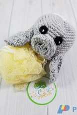 The Cheerful Chameleon - Charlyn Clark - Mia the Manatee Scrubby