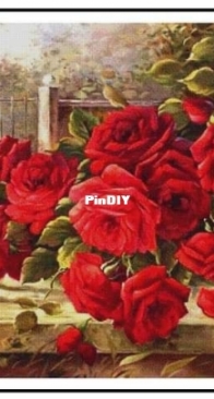 Abakan - Bouquet Of Red Roses On The Table by Urszula Przygrodzka