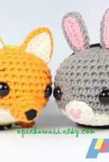 epic kawaii- Judy Hopps and Nick Wilde Zootopia Tsum