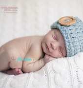Crochet my love - Bulky button hat