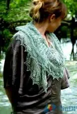 Gobemouche Shawl by Ambre Nid de Vigogne-English,French-Free