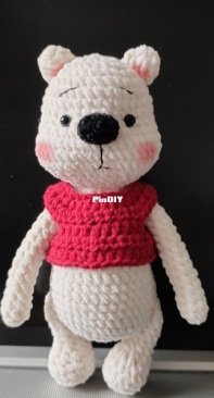 Bear with red top