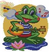 Вишивка хрестиком / Cross Art 0740 Swinging Frog