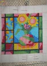 Glass Aglow Stained Glass Card from TWOCS 163