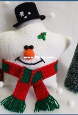 Sanis-Fitzereien - Sandra Schlehahn - Little Star Snowman - German