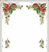 Atelje Margaretha 464 tablecloth with strawberries