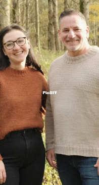 Stick Season Sweater by Rebecca Clow - English