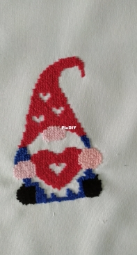 Chrismas cross stitch  runner