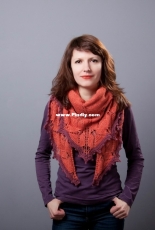 Arkenian Shawl by Alla Molchanova-Free