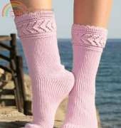 DROPS Design-119-33-Socks knitted from side to side-Free