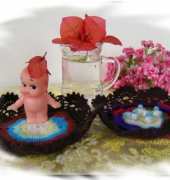 my work----two cup-pads