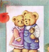 Dein Kreuzstich Magazin May 2013 - Bear Couple