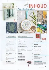 Borduurblad - 86 - June 2018 – Dutch