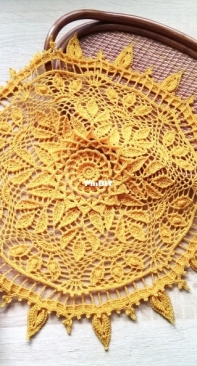 lenamasterica - Elena Bojkova - Елена Божкова - Jasmine Doily - Салфетка Жасмин - Russian