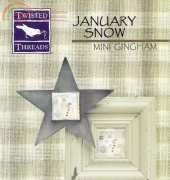 Twisted Threads Mini Gingham - January Snow