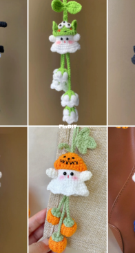 Cos Family - 7-1 Halloween Ghost Swing Car Hangers - English