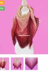 Hobbii Design - Super Cute Design - Jennifer Santos - Marisol Shawl - Dutch - Free