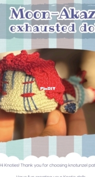 Knotunzel Crafts - Knotunzel - Moon-Akaza Exhausted Doll