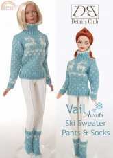 Vail Awaits ski sweater - Daniel Bingham