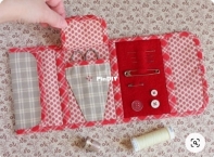 Tatiana Maksimenko Evening Gatherings / Татьяна Максименко - Вечерние посиделки  No.109  Roll up Sewing Organizer