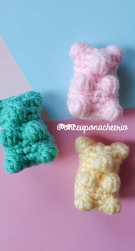 Once Upon a Cheerio - Julie Ann - No-Sew Gummy Bear - Free