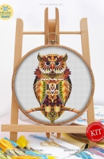 Awesome Pattern Studio C539 Mandala Owl PCS + XSD