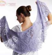 Xale Lilae (Lilae Shawl) -Grace Karen Burns-Free
