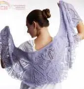 Xale Lilae (Lilae Shawl) -Grace Karen Burns-Free