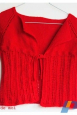 Cherry Cardigan by Collete Audrey - English, French - Free