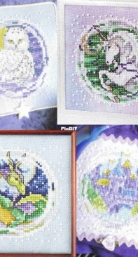 Enchanted Ornaments by Joan Elliott from Bewitching Cross Stitch PCS + XSD